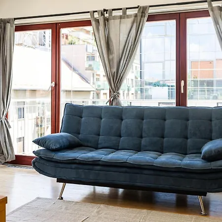 דירה Center Penthouse - Huge Terrace And Free Parking - Tram/metro - Ac